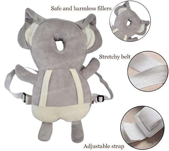 | BabyGuard |™  Baby Head Protection Backpack Pillow (Elephant)