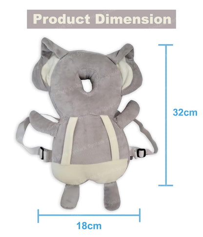 | BabyGuard |™  Baby Head Protection Backpack Pillow (Elephant)